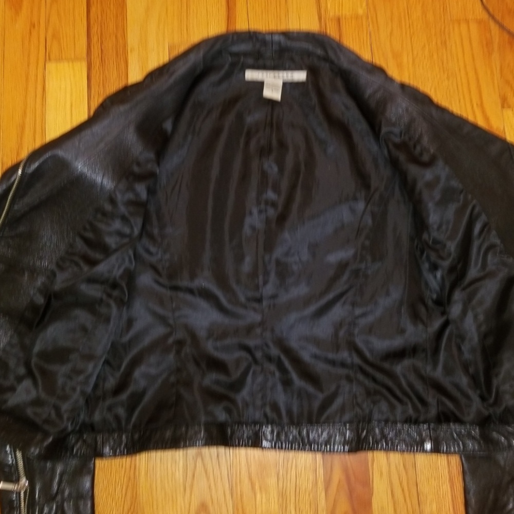 Rezrekshn by Esther Chen Leather Motorcycle Jacket - Picture 5 of 6